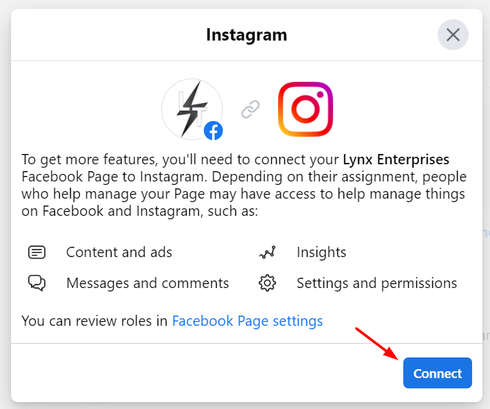 How to Connect Instagram to Facebook Page - Message2u